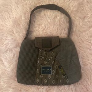 Mandinka Designs Custom Made Purse.  Made out of mens suits.